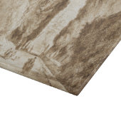 Fragonard著別荘d Este TivoliのCypressの道 カッティングボード (角)