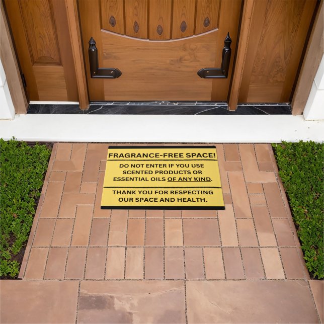 FRAGRANCE-FREE SPACE Door Mat ドアマット (室外)
