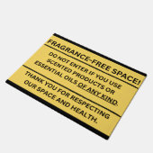 FRAGRANCE-FREE SPACE Door Mat ドアマット (アングル)