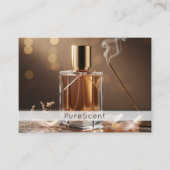 Fragrance Shop Visiting Card QR Code Perfume Brand 名刺 (正面)
