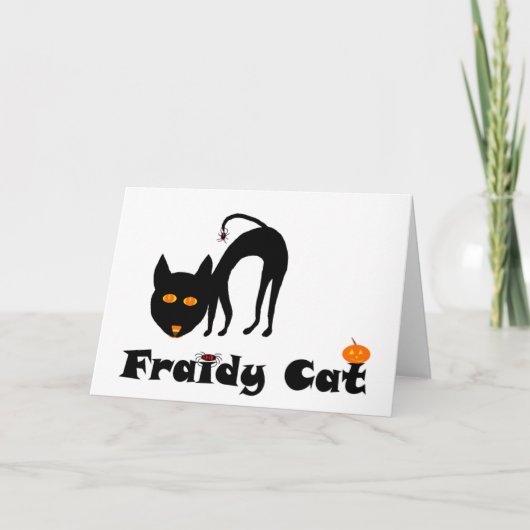 Fraidy猫 カード (正面)