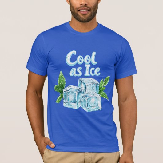 Frais comme de la Glace ❄️ Tシャツ (正面)