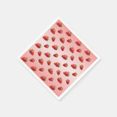 Fraise スタンダードカクテルナプキン (角)