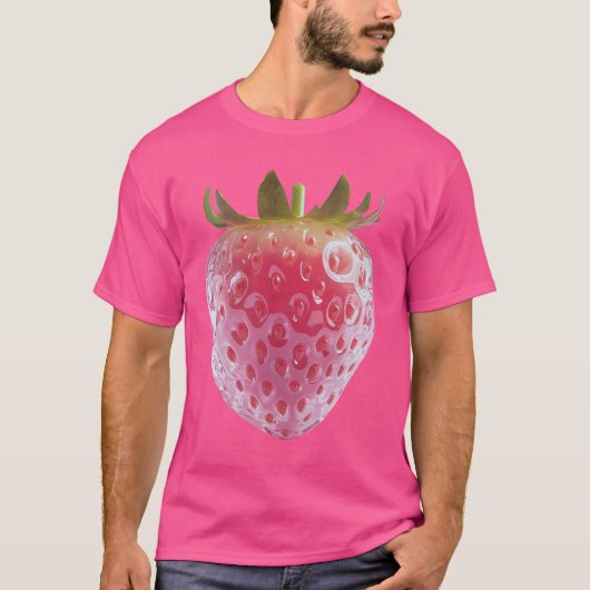 Fraise Cristalline - Glass Strawberry  Tシャツ (正面)