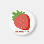 Fraise Fraîcheur d'été マグネット (正面)