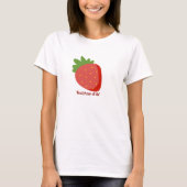 Fraise Fraîcheur d'été Tシャツ (正面)