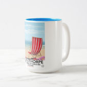 Fraisthorpe East Riding of Yorkshire, England. ツートーンマグカップ (正面右)