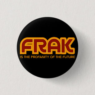 FRAKは未来のしゃれているなボタンの冒涜です 缶バッジ