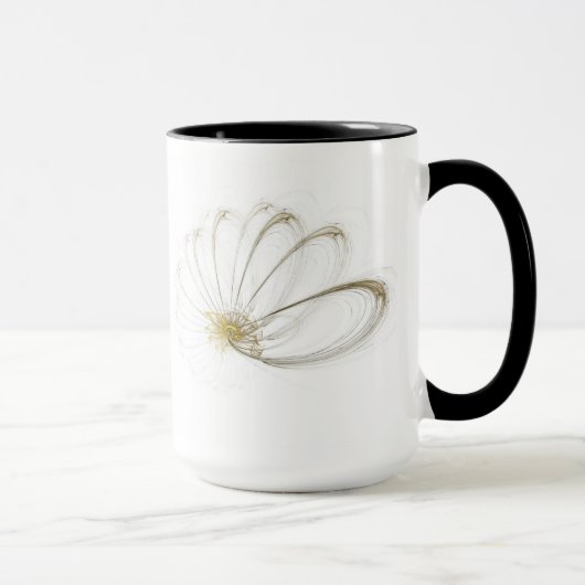 Fraktal Art Kaffeetasse マグカップ (右)