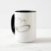 Fraktal Art Kaffeetasse マグカップ (正面左)