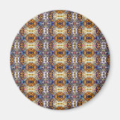 Fraktal in Farbe マグネット (正面)