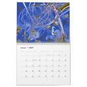 Fraktal-Kunst カレンダー (1月 2027)