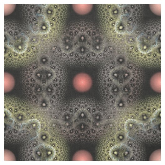Fraktal visuelles harmonisches Muster ファブリック (見本)