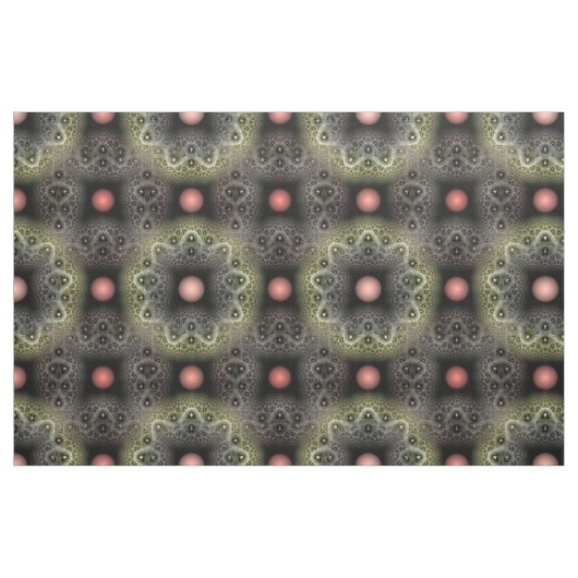 Fraktal visuelles harmonisches Muster ファブリック (ファットクウォーター)