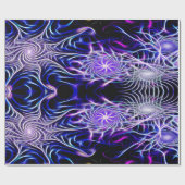 fraktale Sterne ラッピングペーパー (フラット)