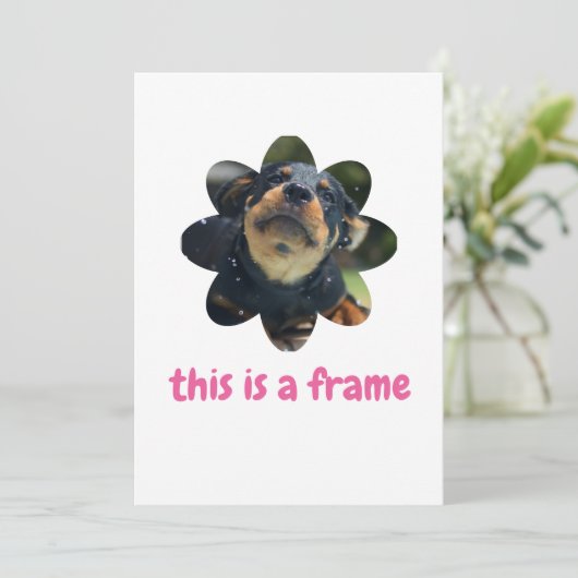 frame invite セーブザデート (スタンド正面)