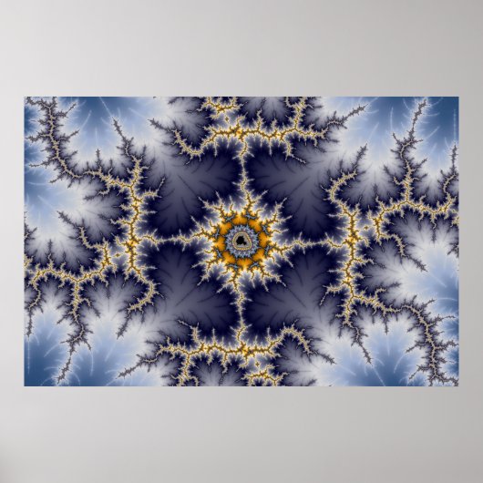 Framed – フラクタルポスター ポスター (正面)