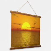 Framed 36x26 Photo Tapestry for Wall Display 吊り下げ型タペストリー (傾斜あり)