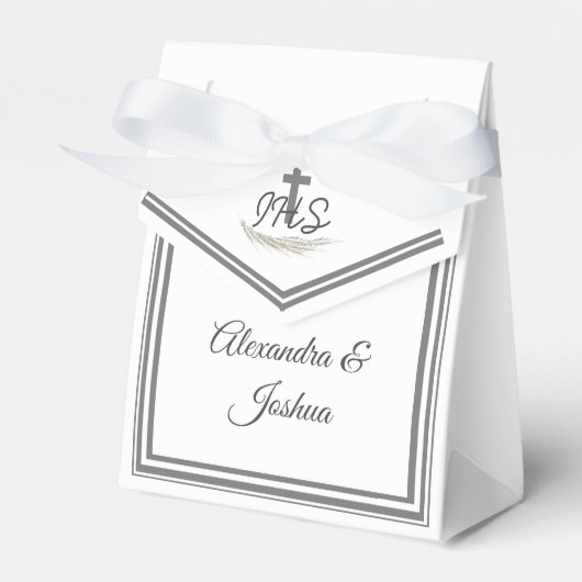 Framed Catholic Bible 結婚 Verse's フェイバーボックス (正面サイド)