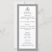 Framed Catholic Bible Verse Themed Menu Card (正面)