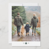 Framed Classic New Year Photo シーズンカード (裏面)