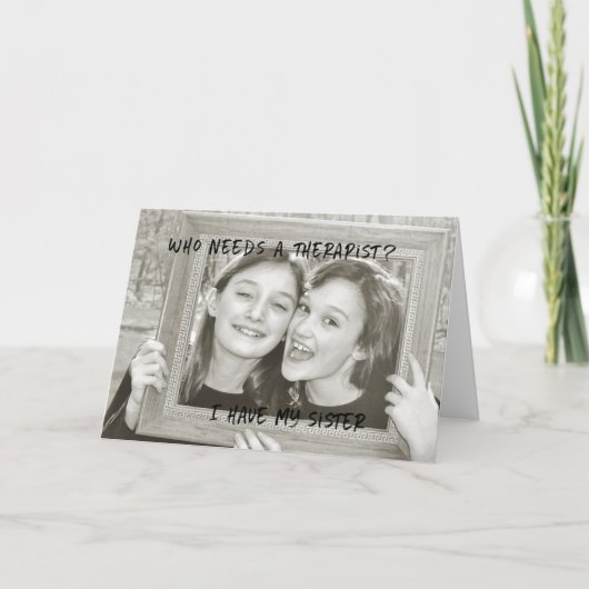 FRAMED Greeting Card サンキューカード (正面)