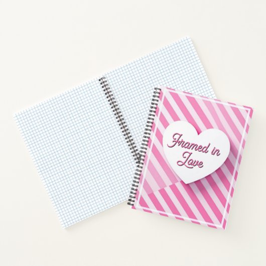 Framed in Love ノートブック (内部)