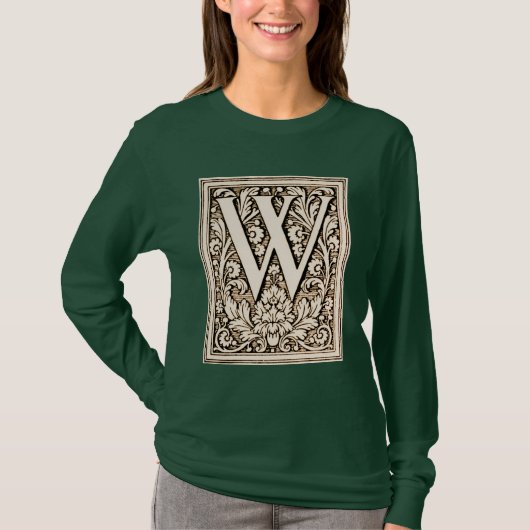 Framed Monogram 'W' – シャツ (正面)