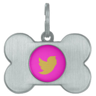 Framed Pet Tag Charm ペットネームタグ