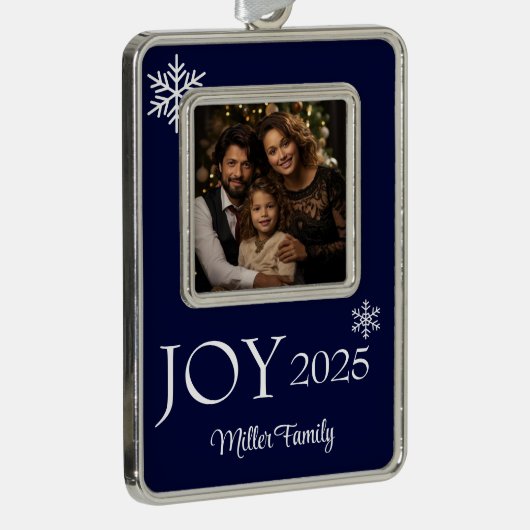 Framed Photo シルバープレートフレームオーナメント (右)