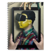 Framed Reality/Digital Art Journal ノートブック (正面)