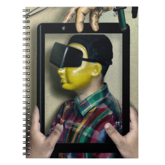 Framed Reality/Digital Art Journal ノートブック (正面)