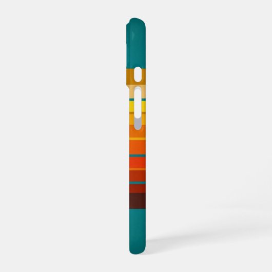 Framed Retro Composition iPhone 16ケース (左側面)