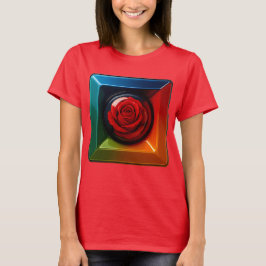 Framed Rose Color Pop Tシャツ