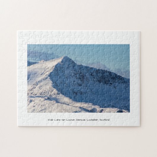 Framed Stob Coire nan Lochan（スコットランド、グレンコー） ジグソーパズル (横)