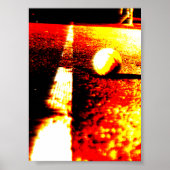 Framed tennis poster ポスター (正面)