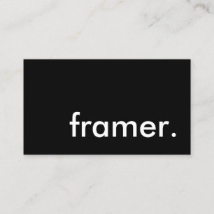 framer. 名刺