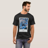 Frames From Jodhpur City Blue – インド Tシャツ (正面フル)
