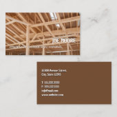 Framing Contractor 名刺 (正面/裏面)