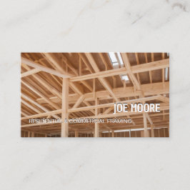 🚧 Framing Contractor QR 名刺