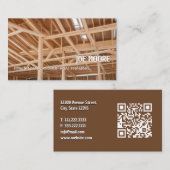 🚧 Framing Contractor QR 名刺 (正面/裏面)