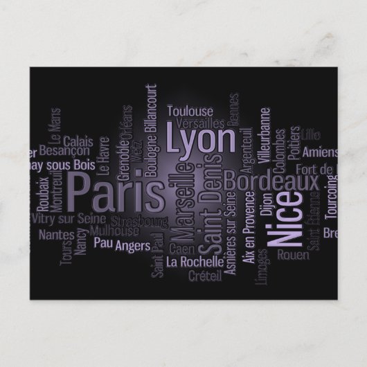 FRANCEはがき ポストカード (正面)