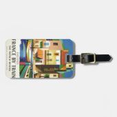 FRANCEヴィンテージ旅行荷物タグ ラゲッジタグ (正面横)