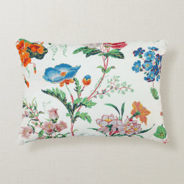 France 1830 Floral Antique Wallpaper アクセントクッション