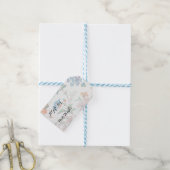 France 1830 Floral Antique Wallpaper ギフトタグ (より糸つき)