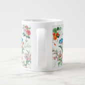 France 1830 Floral Antique Wallpaper ジャンボコーヒーマグカップ (裏面)