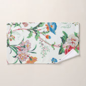 France 1830 Floral Antique Wallpaper バスタオルセット (ハンドタオル)