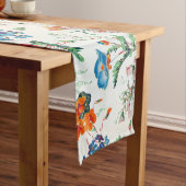 France 1830 Floral Antique Wallpaper ミディアムテーブルランナー (インサイチュ)