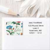 France 1830 Floral Antique Wallpaper ラベル (インサイチュ)