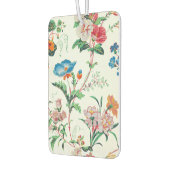 France 1830 Floral Antique Wallpaper Pattern カーエアーフレッシュナー (左)